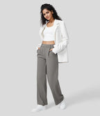 Women's Straight Leg Pants – Stretch Office Pants