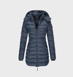 Women's Hooded Long Winter Coat – Soft Lined Weather Resistant Coat