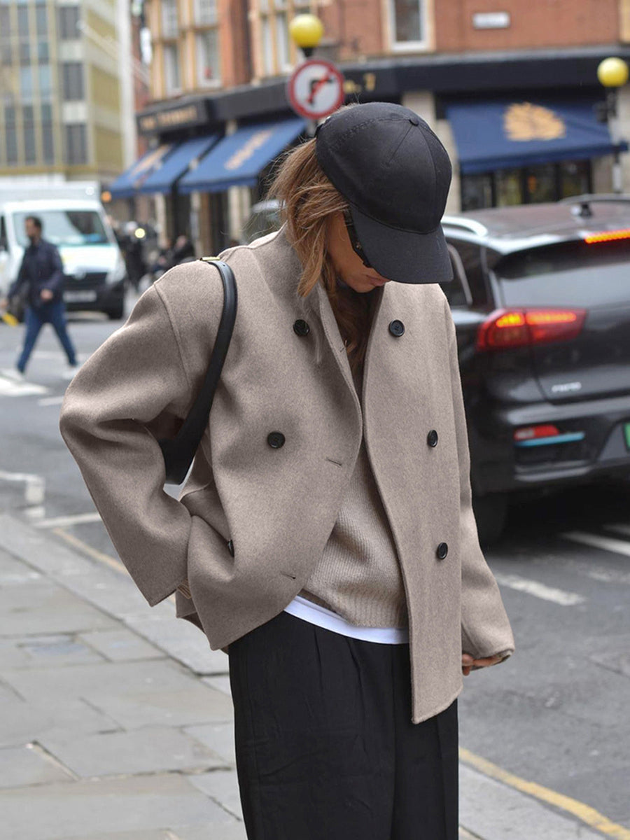 Women's Oversized Vintage Jacket – Relaxed Fit Statement Jacket