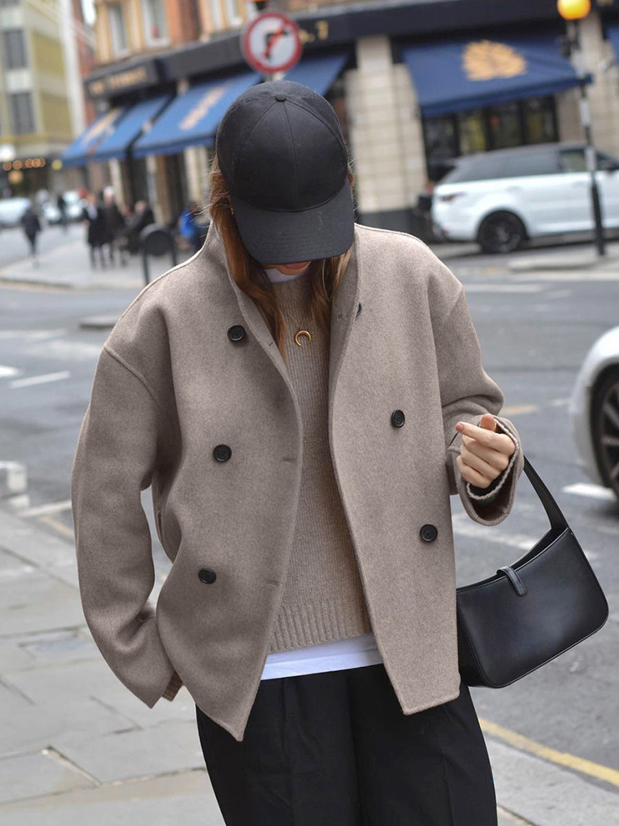 Women's Oversized Vintage Jacket – Relaxed Fit Statement Jacket