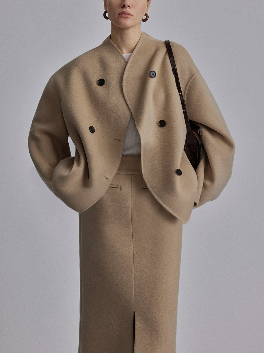 Women's Oversized Vintage Jacket – Relaxed Fit Statement Jacket