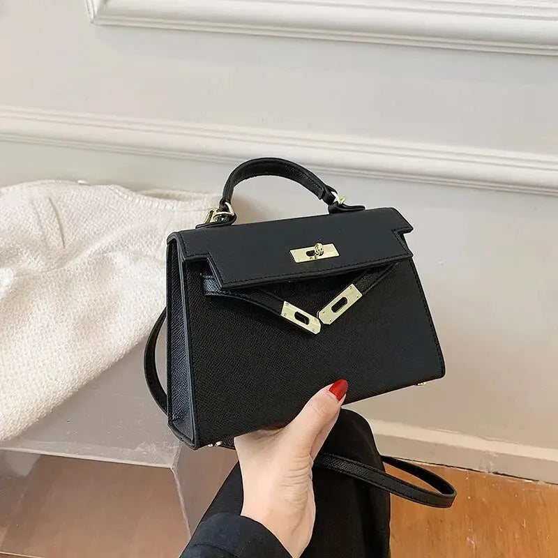 Women's Elegant Handbag – Classic Faux Leather Handbag – Raegan
