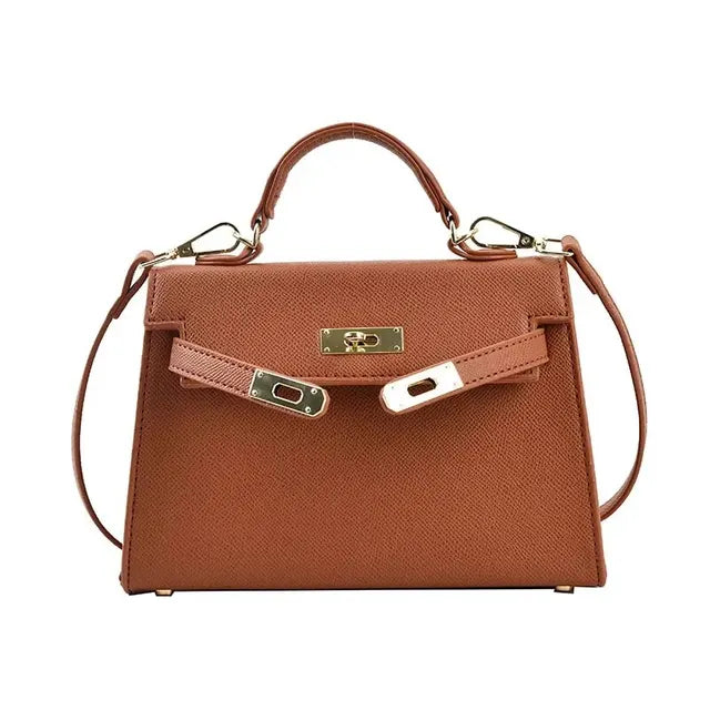 Women's Elegant Handbag – Classic Faux Leather Handbag – Raegan