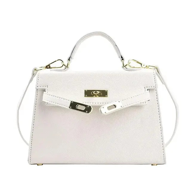 Women's Elegant Handbag – Classic Faux Leather Handbag – Raegan