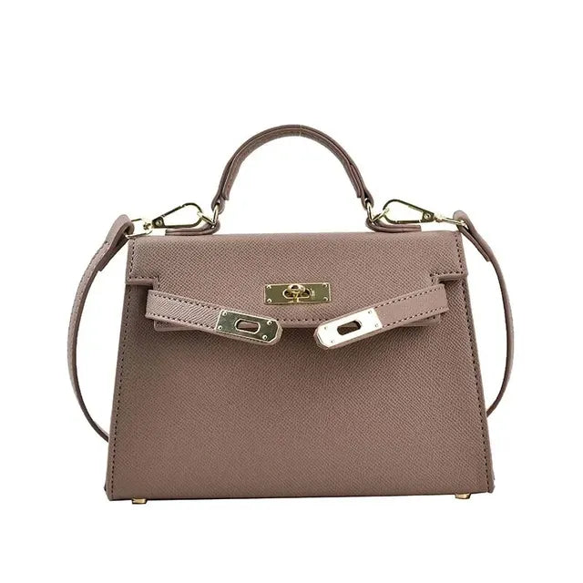 Women's Elegant Handbag – Classic Faux Leather Handbag – Raegan