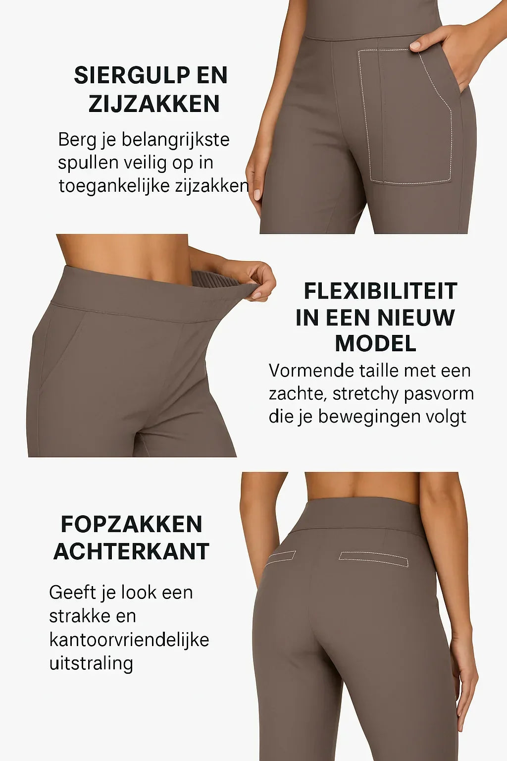 Women's Pull-On Pants – Stretch Travel Pants