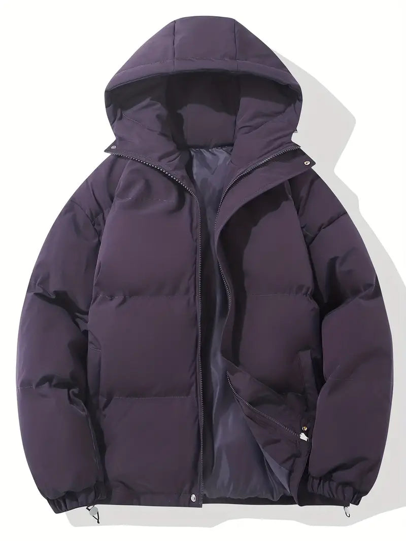 Women's Hooded Winter Parka – Waterproof Longline Puffer Coat