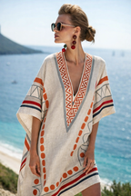 Women's Flowy Beach Dress – Casual Summer Dress