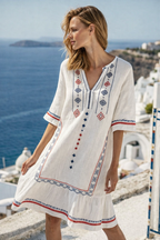 Women's Flowy Beach Dress – Casual Summer Dress