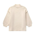 Women's Drop Shoulder Sweater – Slouchy Oversized Knit Pullover