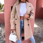Women's Tailored Winter Coat – Classic Longline Overcoat