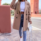 Women's Tailored Winter Coat – Classic Longline Overcoat