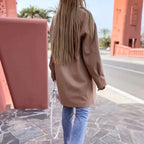 Women's Tailored Winter Coat – Classic Longline Overcoat