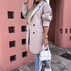 Women's Tailored Winter Coat – Classic Longline Overcoat