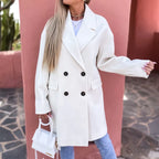 Women's Tailored Winter Coat – Classic Longline Overcoat