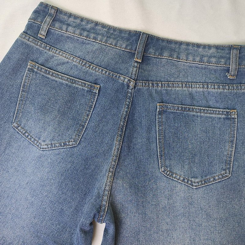 Women's Wide Leg Boyfriend Jeans – Relaxed Denim Jeans