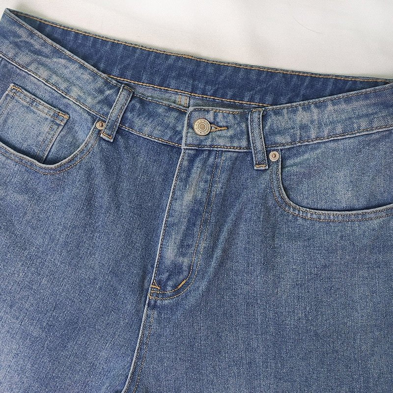 Women's Wide Leg Boyfriend Jeans – Relaxed Denim Jeans
