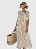 Women's Elegant Maxi Dress – Classic Occasion Dress – Antonina