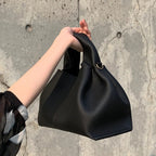 Women's Faux Leather Handbag – Elegant Everyday Handbag – Adeline