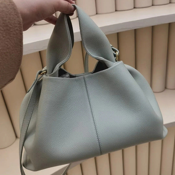 Women's Faux Leather Handbag – Elegant Everyday Handbag – Adeline