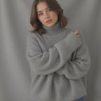 Women's Oversized Turtleneck Sweater – Winter Knit Sweater – Sydney