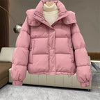 Women's Casual Puffer Jacket – Relaxed Quilted Winter Jacket