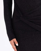 Women's Sparkle Maxi Dress – Flowy Formal Evening Occasion Dress