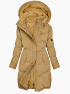 Women's Faux Fur Winter Coat – Hooded Warm Coat – Phyllis