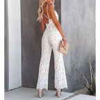 Women's Long Formal Jumpsuit – Fitted Evening Party Jumpsuit