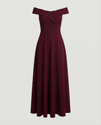 Women's Maxi Dress – Off-Shoulder Occasion Dress – Solenne