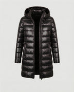 Women's Hooded Down Jacket – Ultralight Packable Transitional Puffer Jacket
