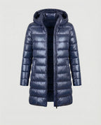 Women's Hooded Down Jacket – Ultralight Packable Transitional Puffer Jacket