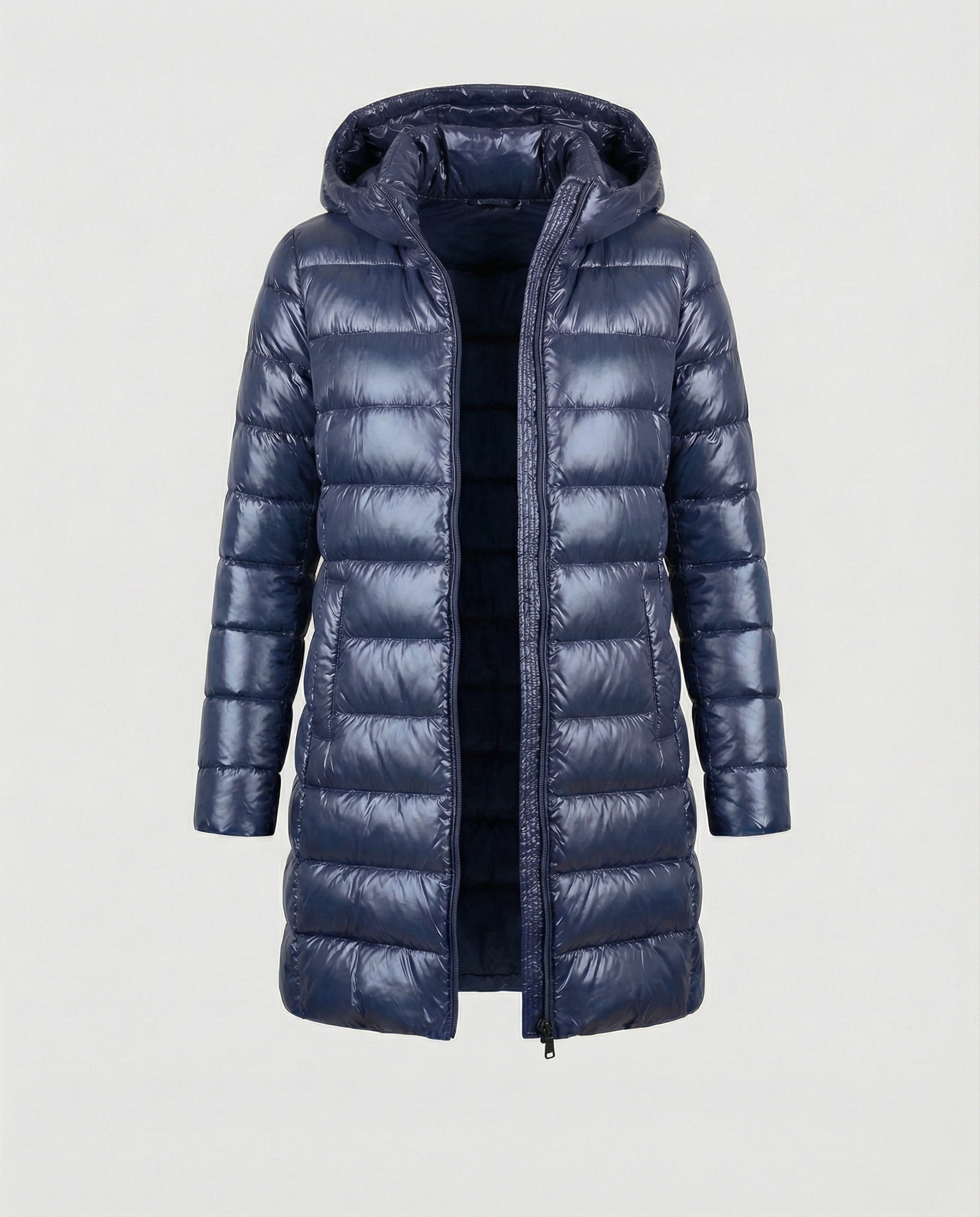 Women's Hooded Down Jacket – Ultralight Packable Transitional Puffer Jacket