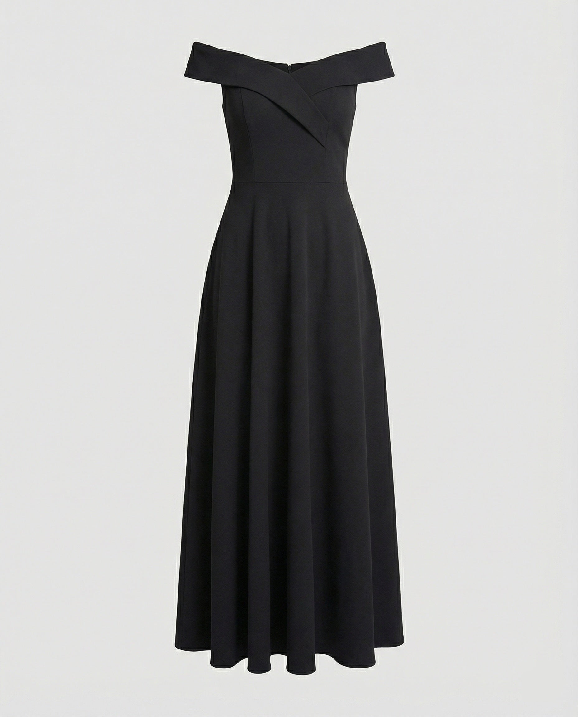 Women's Maxi Dress – Off-Shoulder Occasion Dress – Solenne