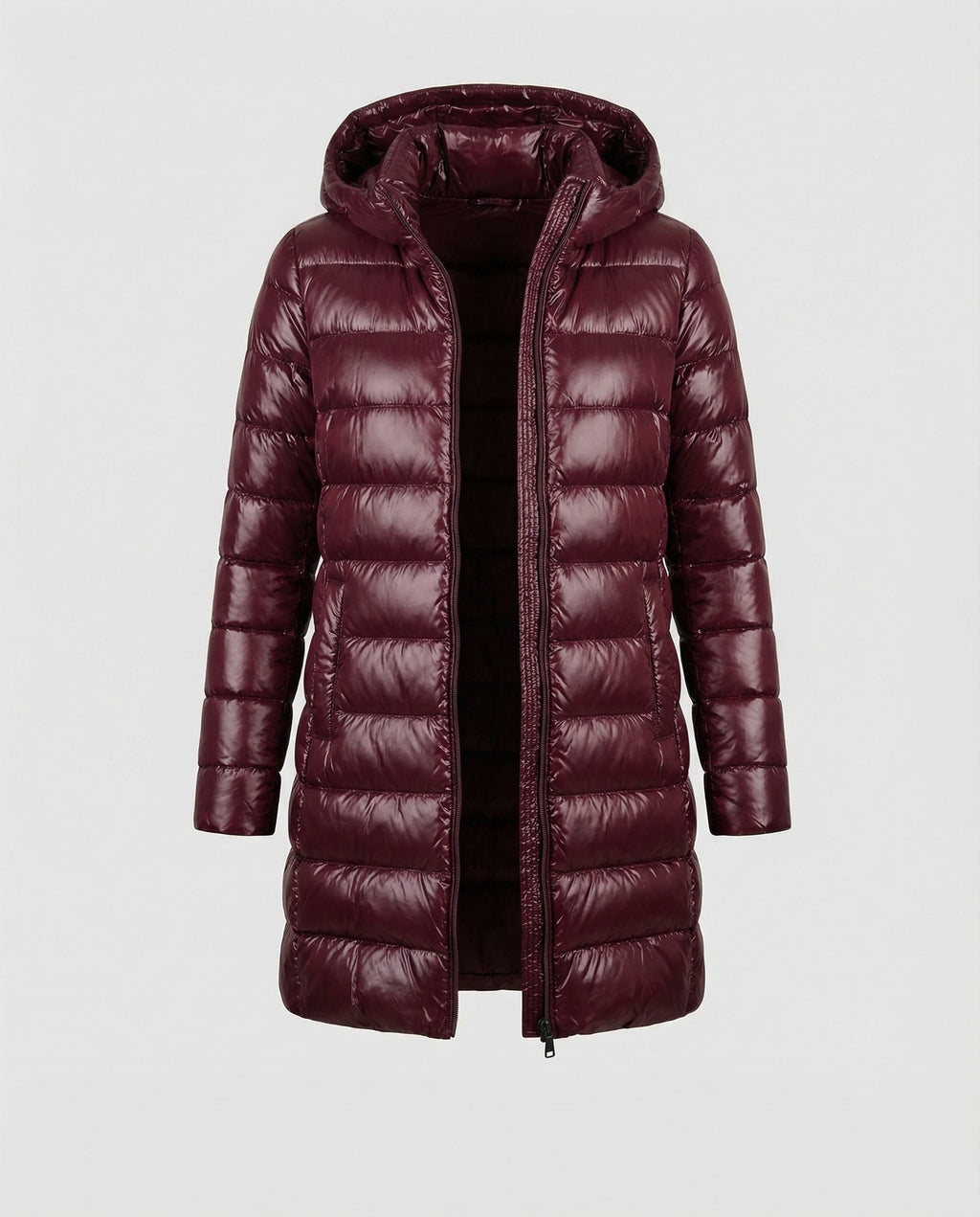 Women's Hooded Down Jacket – Ultralight Packable Transitional Puffer Jacket