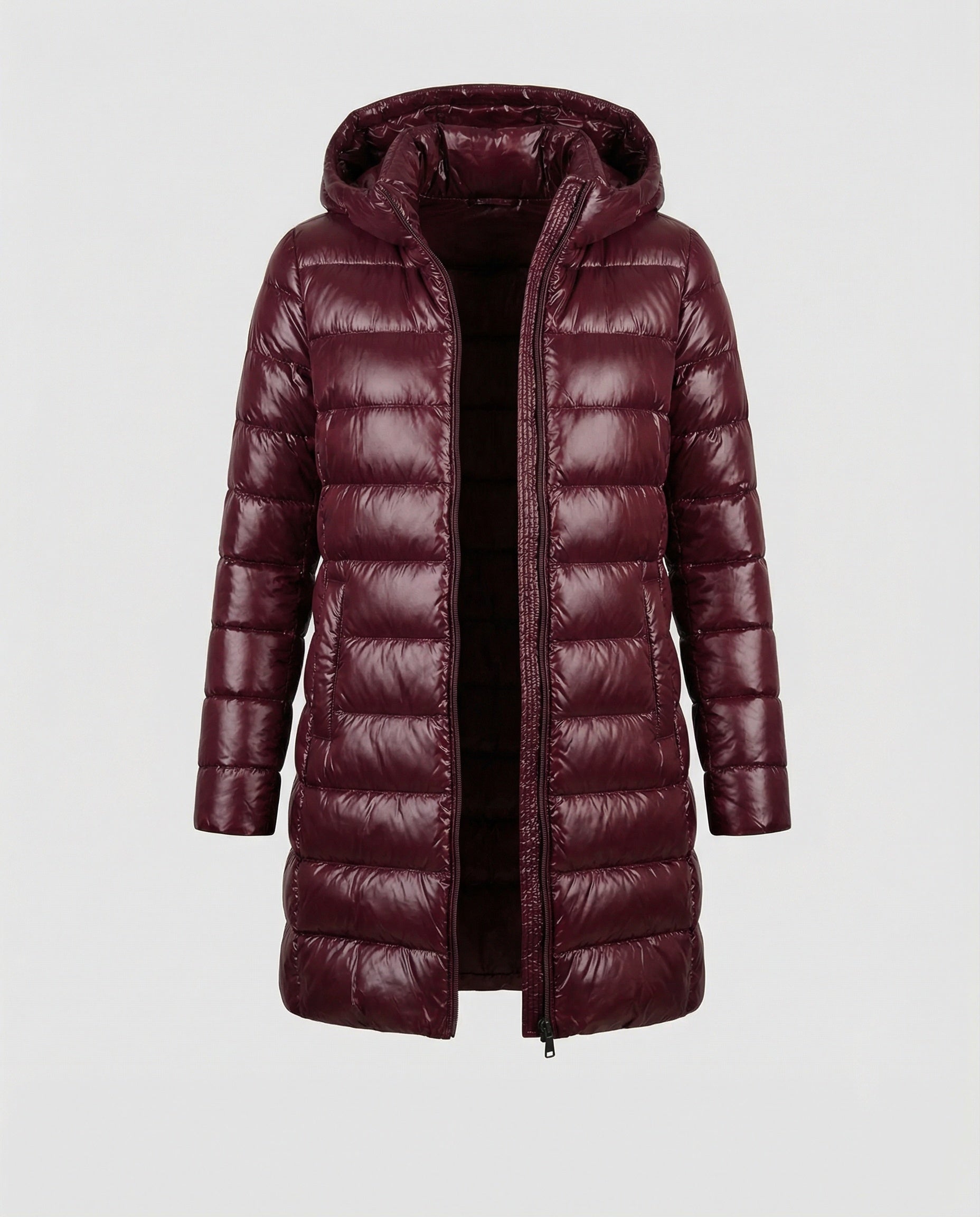 Women's Hooded Down Jacket – Ultralight Packable Transitional Puffer Jacket