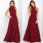 Women's Convertible Wrap Maxi Dress – Multiway Strappy Occasion Dress