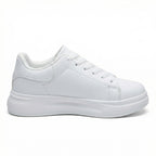 Women’s Orthopedic White Sneakers – Minimalist Comfort Walking Shoes – Paige