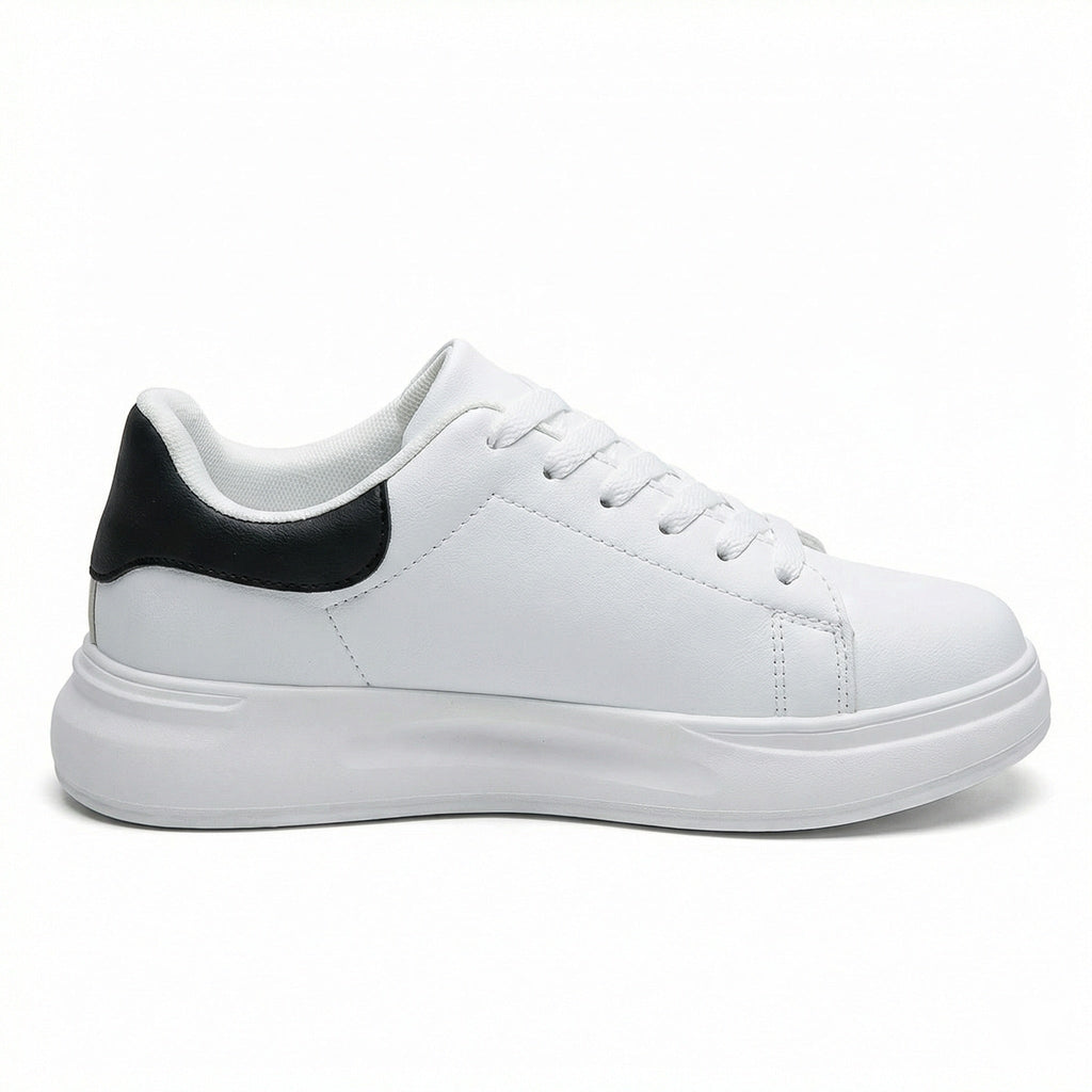 Women’s Orthopedic White Sneakers – Minimalist Comfort Walking Shoes – Paige
