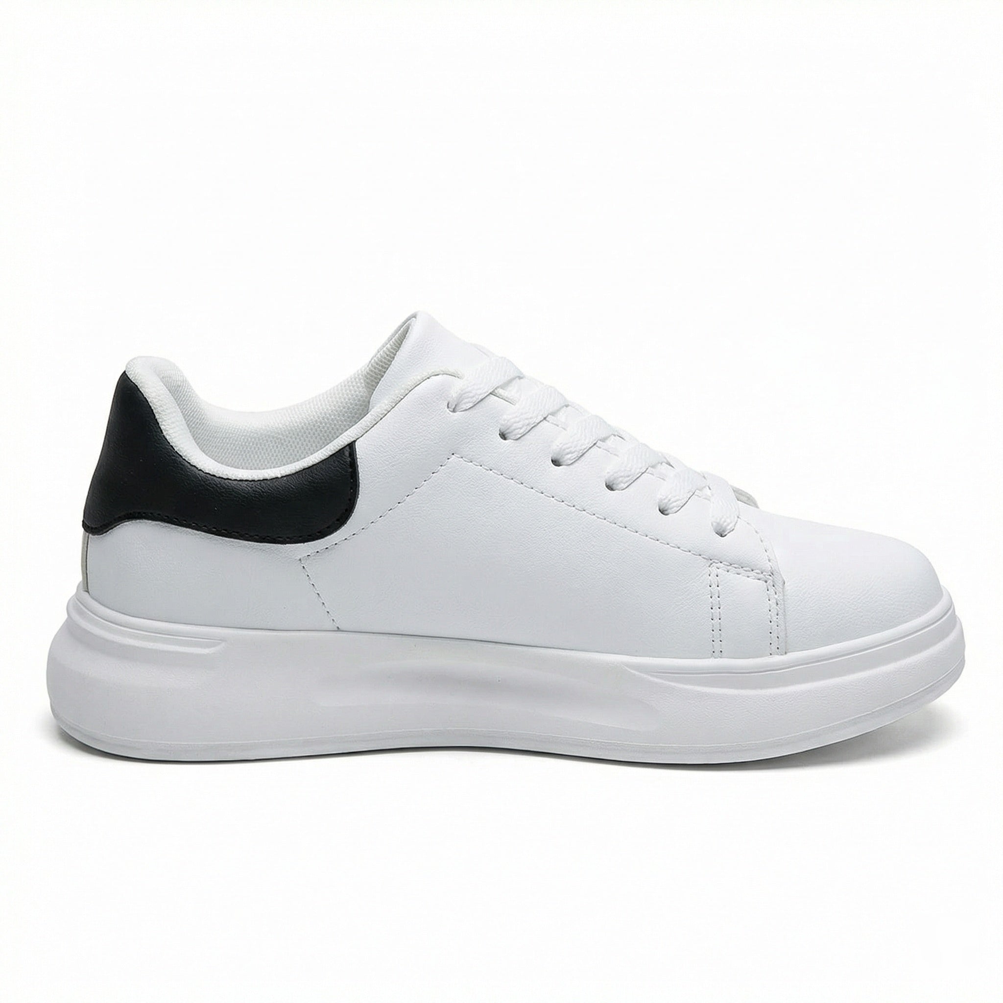 Women’s Orthopedic White Sneakers – Minimalist Comfort Walking Shoes – Paige