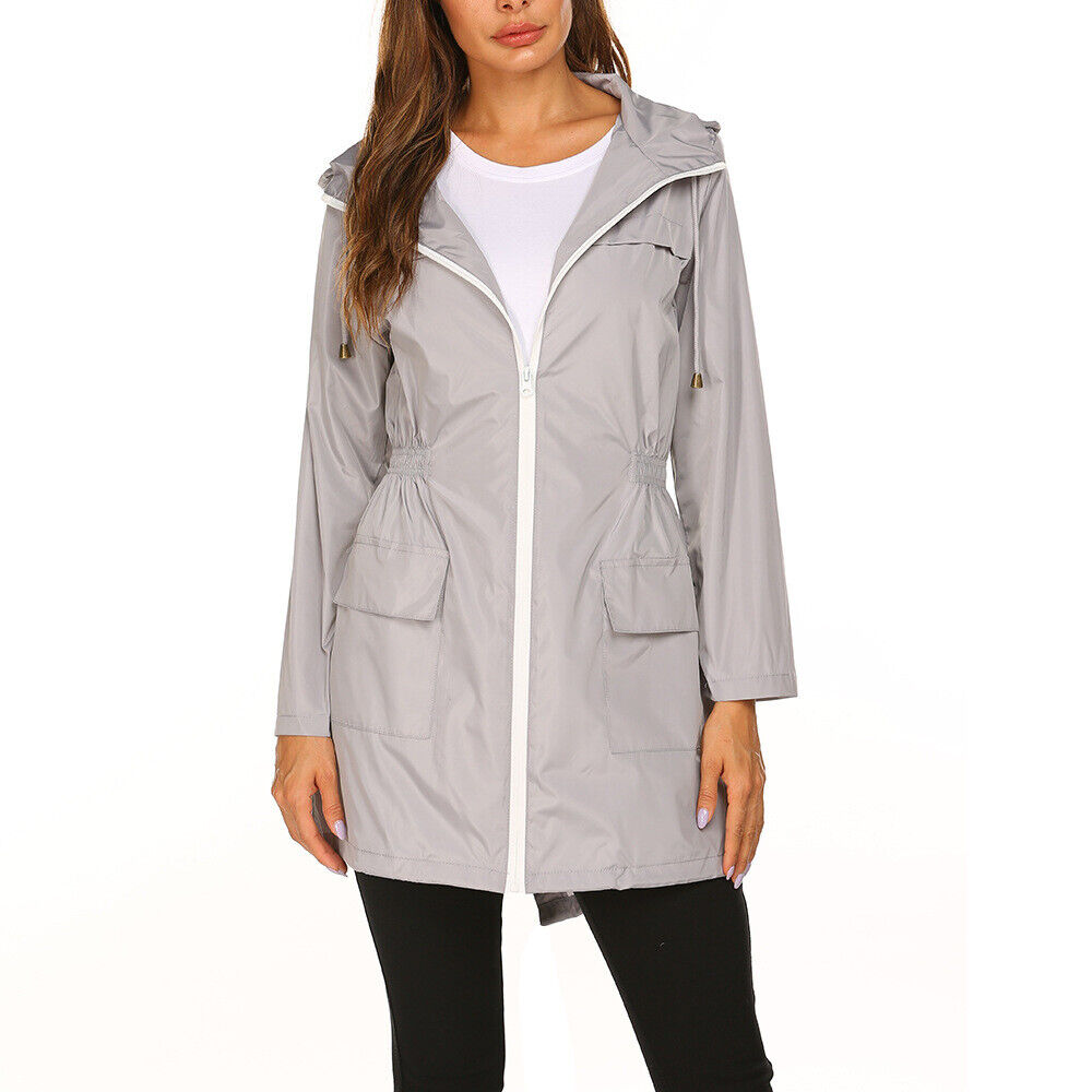 Women's Lightweight Trench Coat – Longline Transitional Jacket