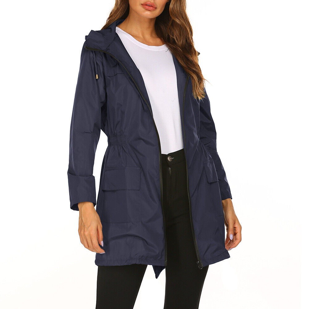 Women's Lightweight Trench Coat – Longline Transitional Jacket