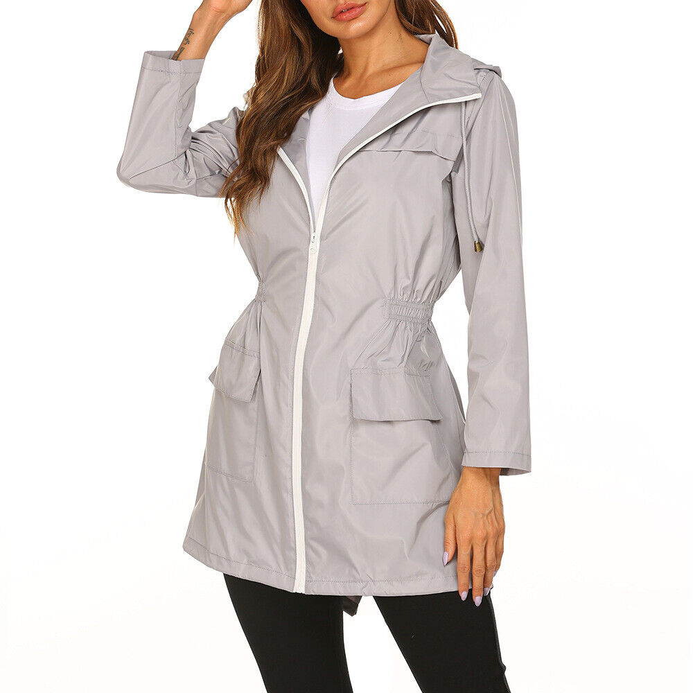 Women's Lightweight Trench Coat – Longline Transitional Jacket