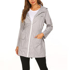 Women's Lightweight Trench Coat – Longline Transitional Jacket