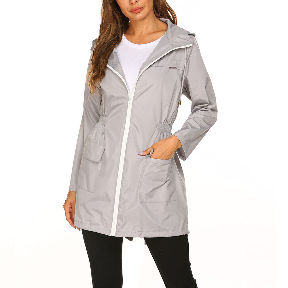 Women's Lightweight Trench Coat – Longline Transitional Jacket