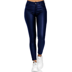 Women's High Waist Jeggings – Faux Leather Leggings