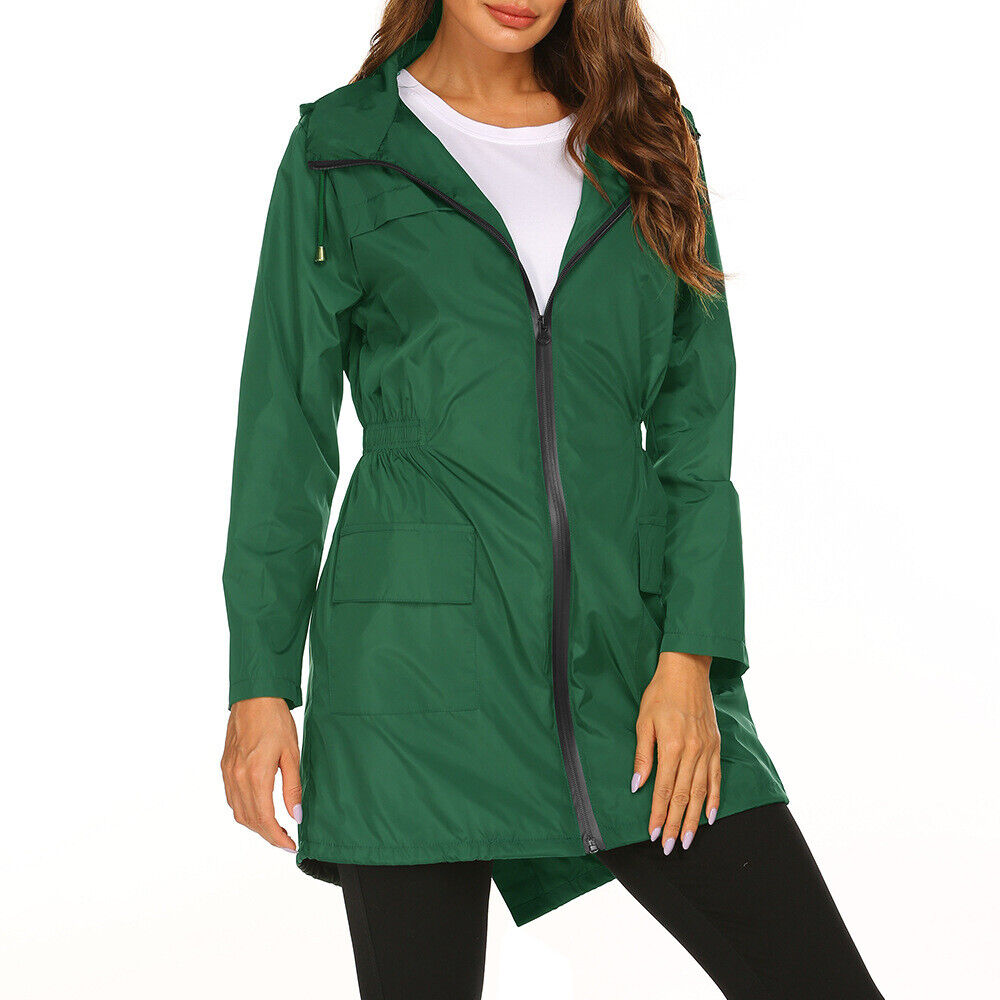 Women's Lightweight Trench Coat – Longline Transitional Jacket