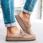 Women's Casual Loafers with Rounded Toe and Flexible Sole