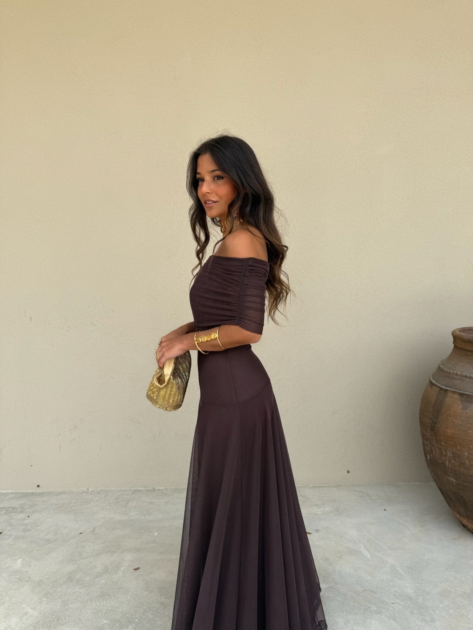 Women's Sleeveless A-Line Maxi Dress – Zip Back Flowy Occasion Dress