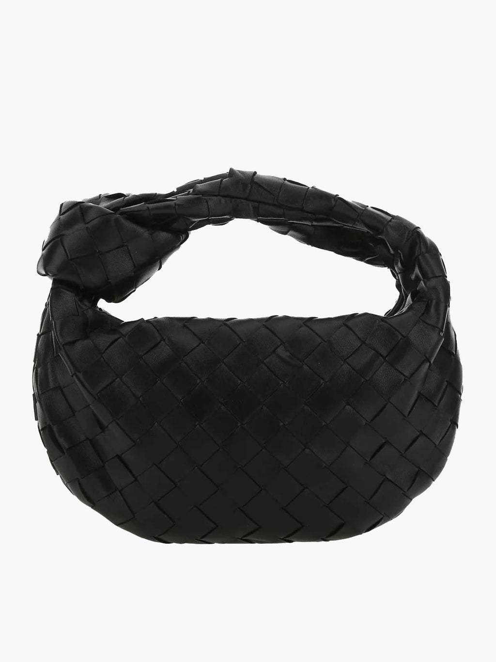 Women's Braided Metallic Handbag – Luxury Evening Handbag – Blair